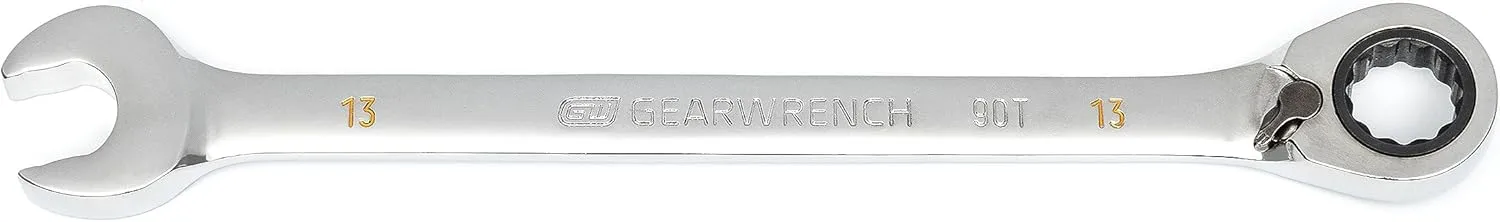 GEARWRENCH 90T 13mm Reversible Ratcheting Combination Wrench - 86613