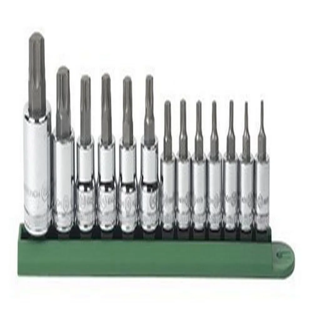 GEARWRENCH 13 Pc. 1/4" , 3/8" & 1/2" Drive Torx Bit Socket Set