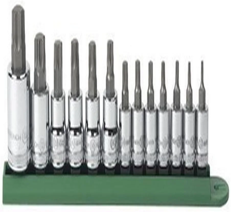 GEARWRENCH 13 Pc. 1/4" , 3/8" & 1/2" Drive Torx Bit Socket Set