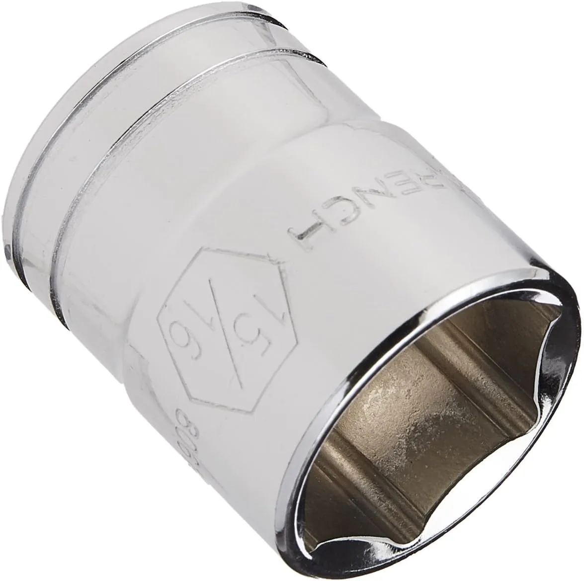 GEARWRENCH 1/2" Drive 6 Point Standard SAE Socket 15/16" - 80610D , Black