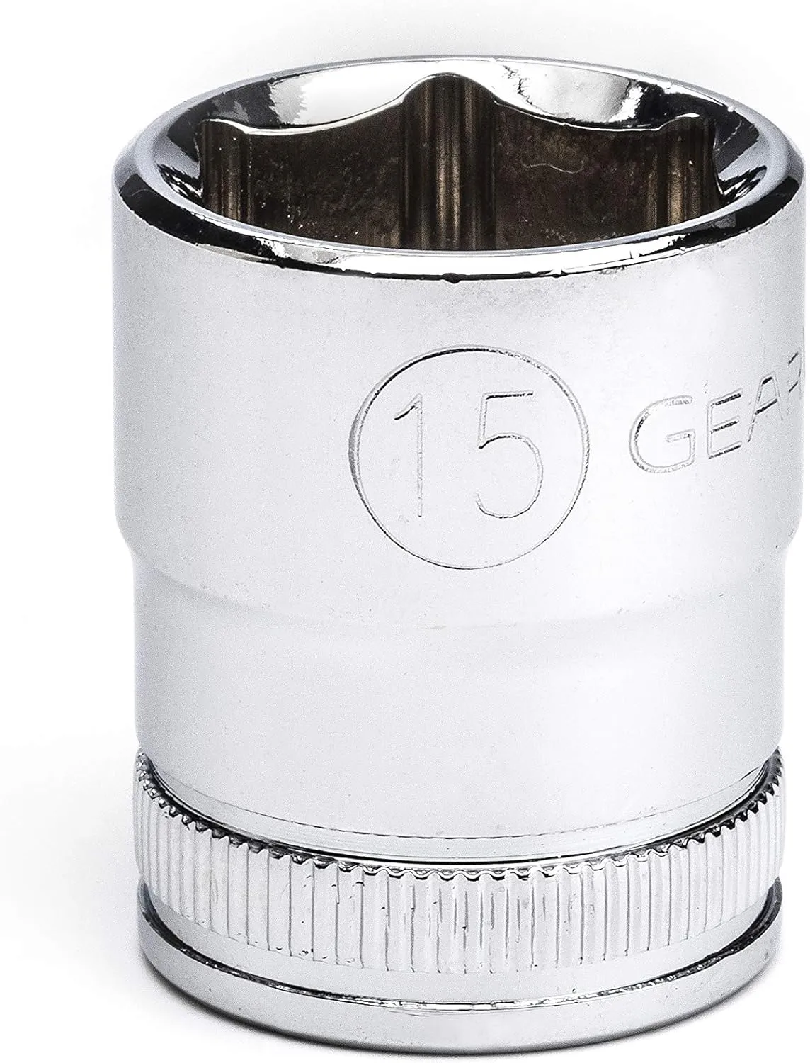 GEARWRENCH 3/8" Drive Standard Metric Socket 15mm, 6 Point - 80383