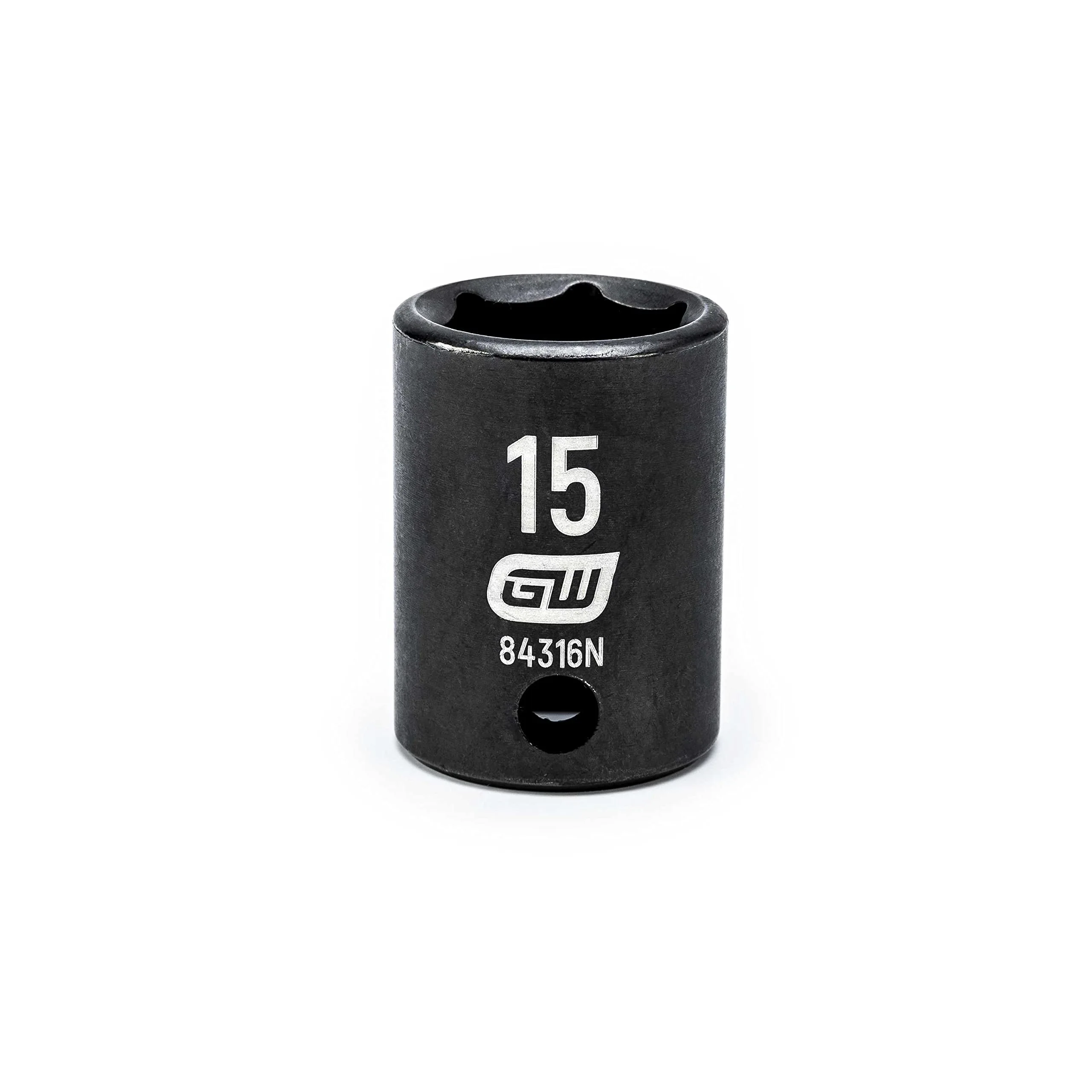 GEARWRENCH 3/8" Drive 6 Point Standard Impact Metric Socket 15mm - 84316N