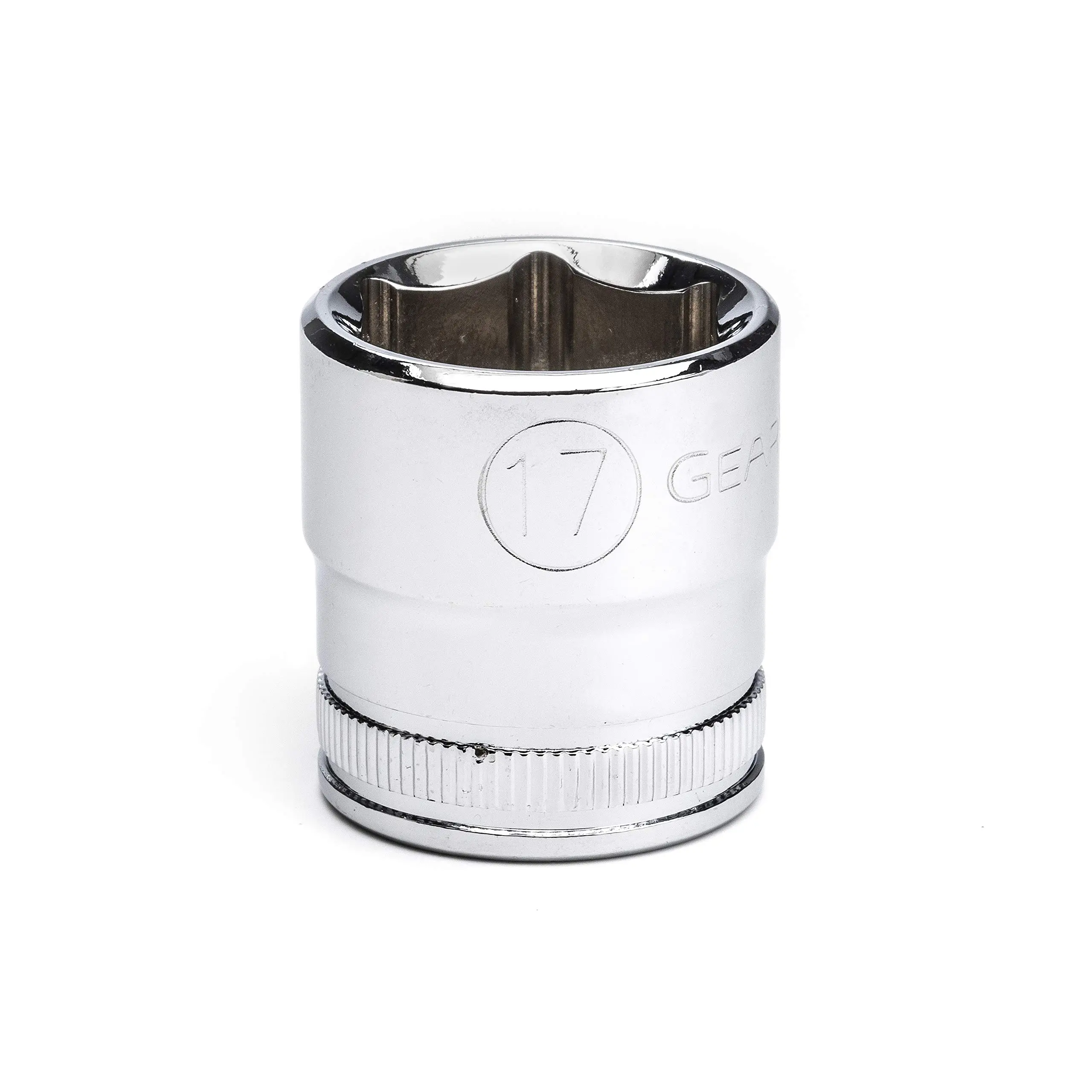 GEARWRENCH 3/8" Drive Standard Metric Socket 17mm, 6 Point - 80385