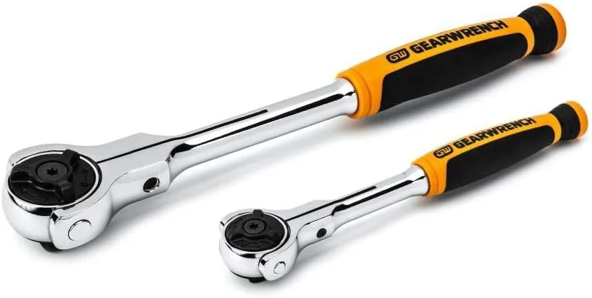GEARWRENCH 72 Tooth Dual Material Roto Ratchets