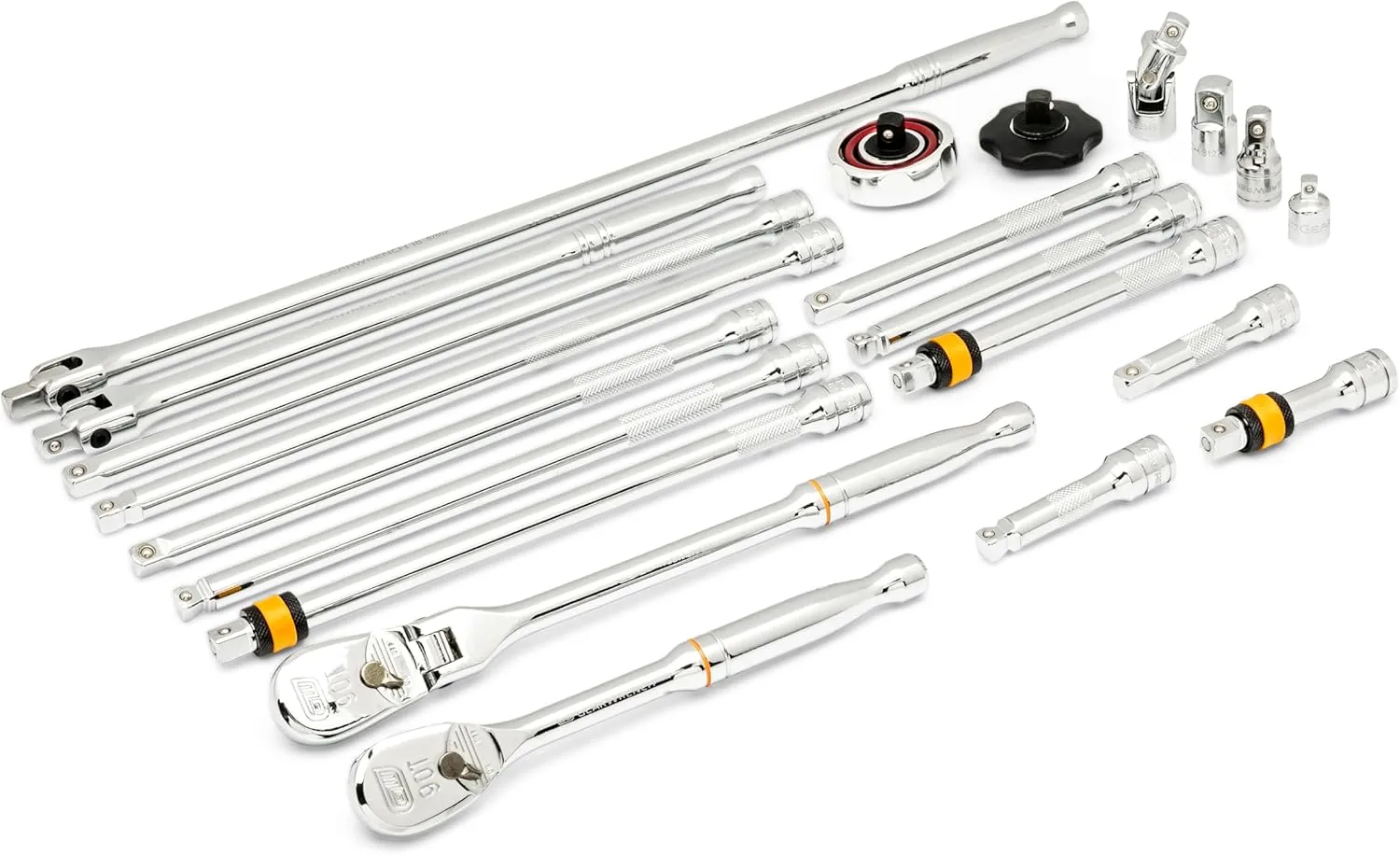 GEARWRENCH 21 Piece 3/8 inch 90T Ratchet & Drive Tool Set with EVA Foam Tray - 86521