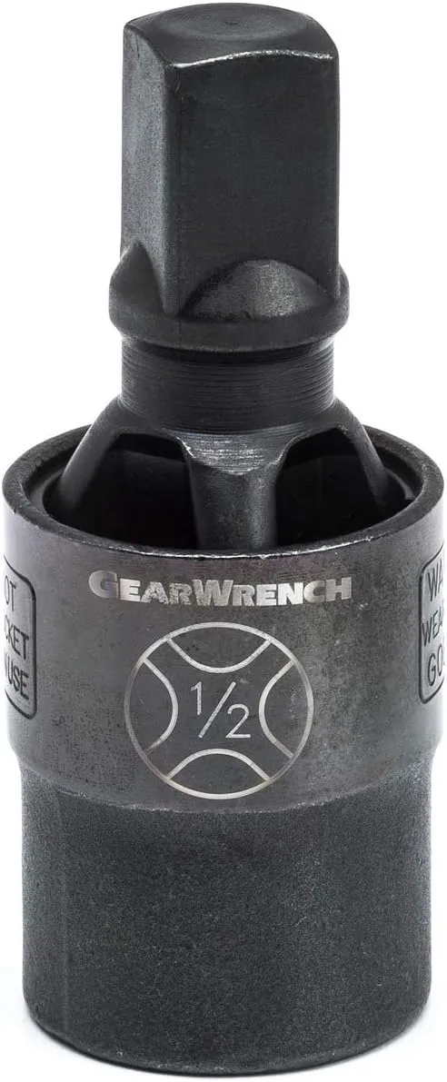 GEARWRENCH "3 Pc. 1/4", 3/8" & 1/2" Drive X-Core Pinless Impact Universal Joint Set - 84960