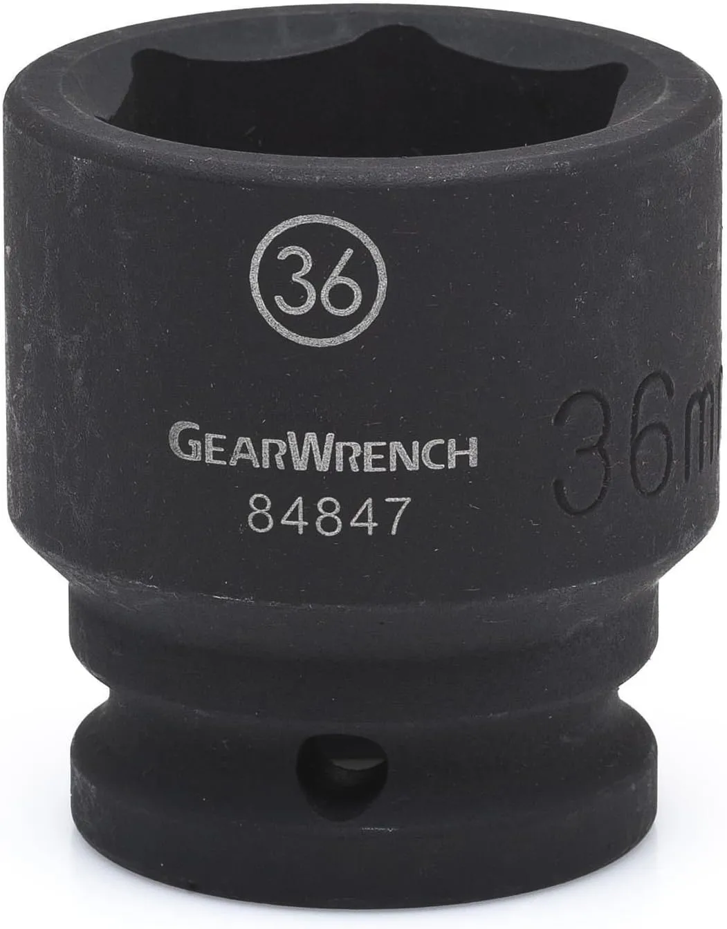GEARWRENCH 3/4" Drive 6 Pt. Standard Impact Socket, 42mm - 84853
