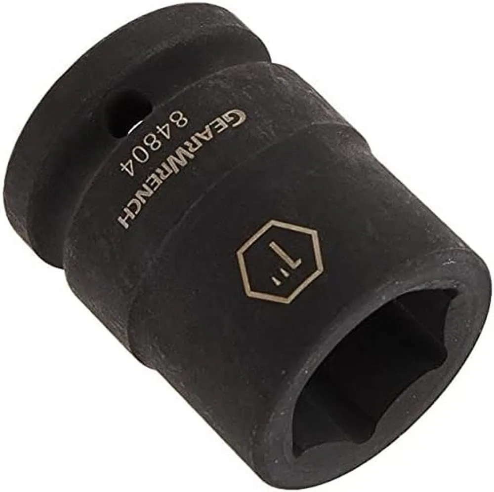 GEARWRENCH 3/4" Drive 6 Point Standard Impact SAE Socket 1" - 84804
