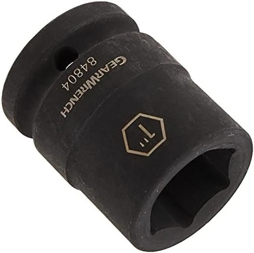 GEARWRENCH 3/4" Drive 6 Point Standard Impact SAE Socket 1" - 84804