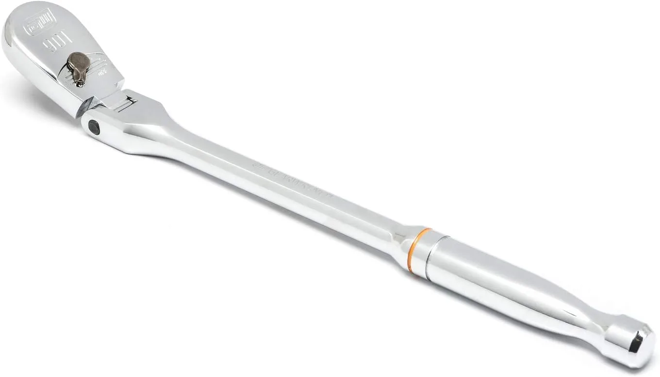 GEARWRENCH 3/8" Drive 90 Tooth Full Polish Flex Teardrop Ratchet - 81215T