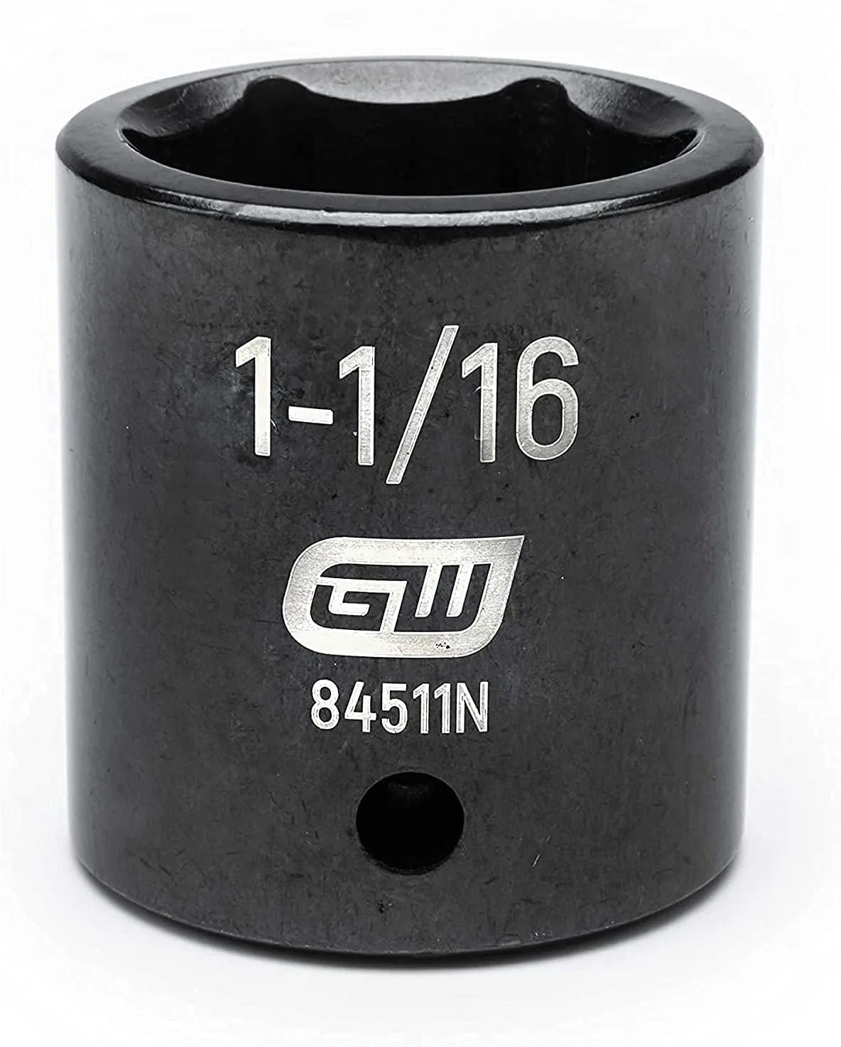 GEARWRENCH 39 Pc. 1/2" Drive 6 Pt. Impact Socket Set, Standard & Deep, SAE - 84947N, Black
