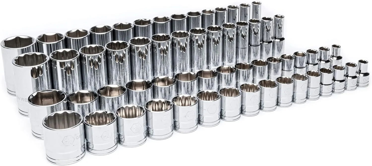 GEARWRENCH Master SAE Socket Set in Foam Storage Tray