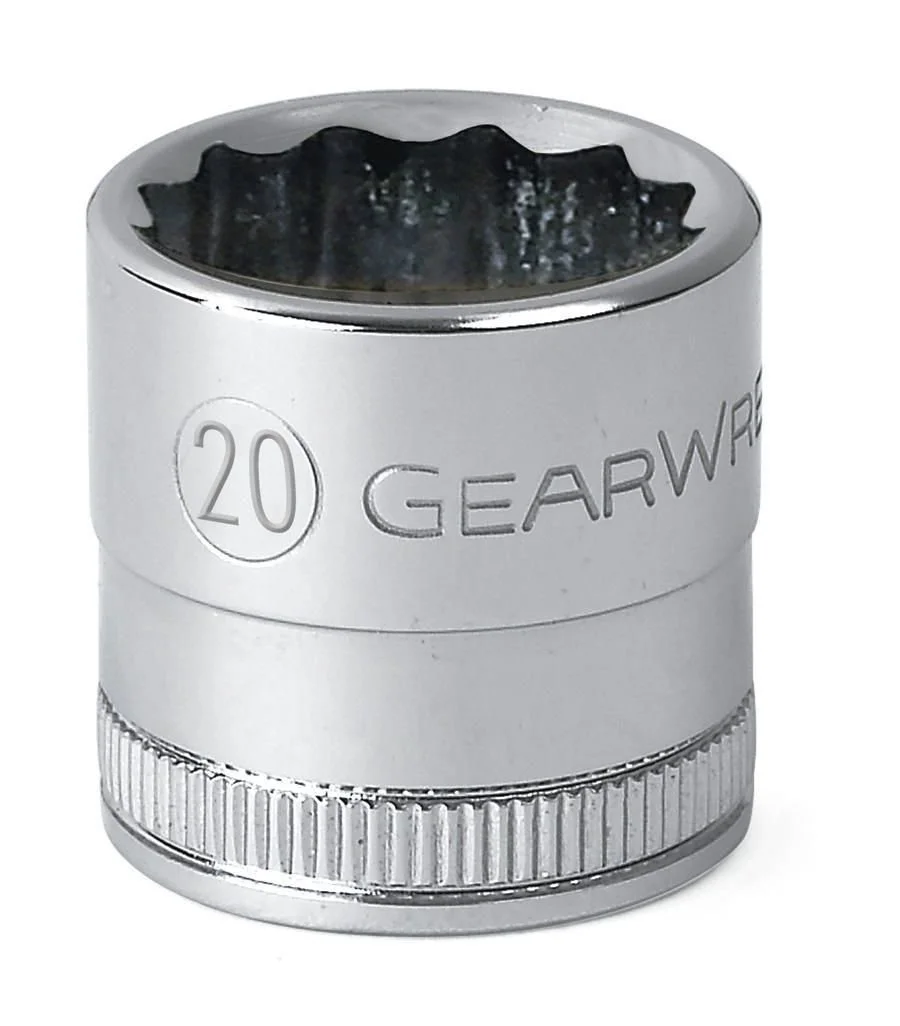 GEARWRENCH 80633 1/2" Drive 6-Point Standard Metric Socket 21mm