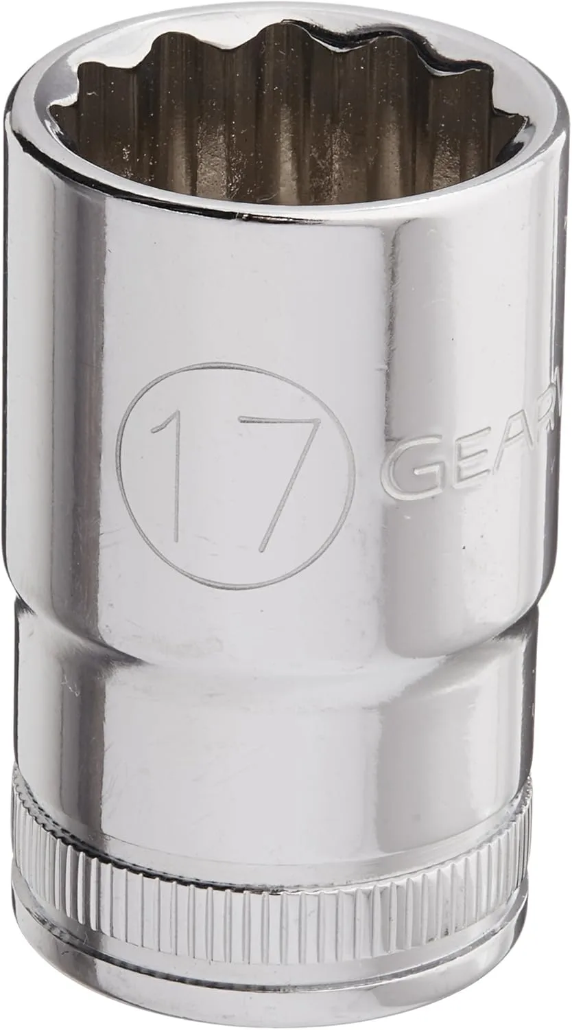 GearWrench 80752 Standard Socket, 17mm