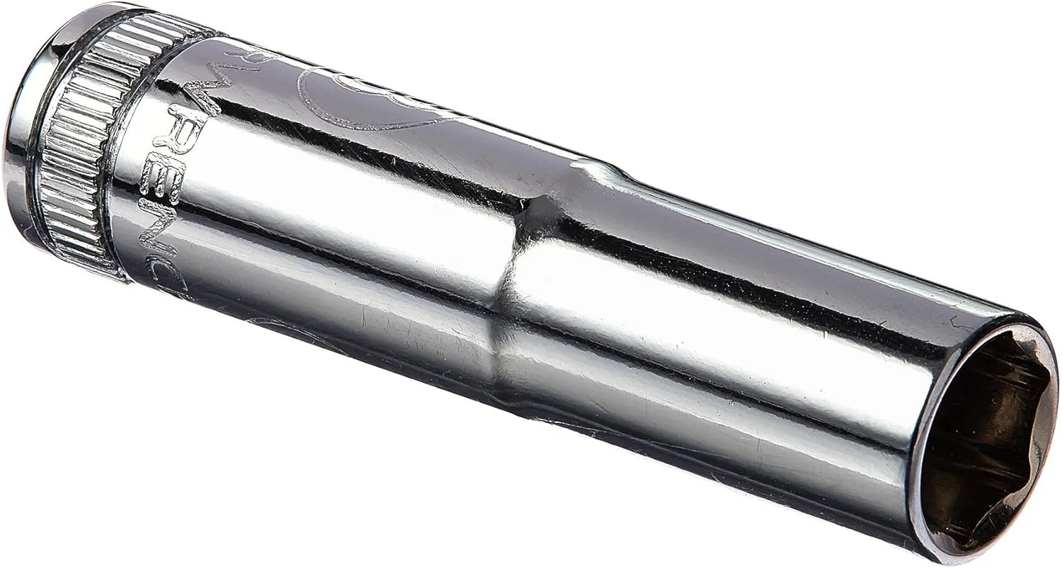 GEARWRENCH 1/4" Drive 6 Pt. Deep Socket, 8mm - 80143