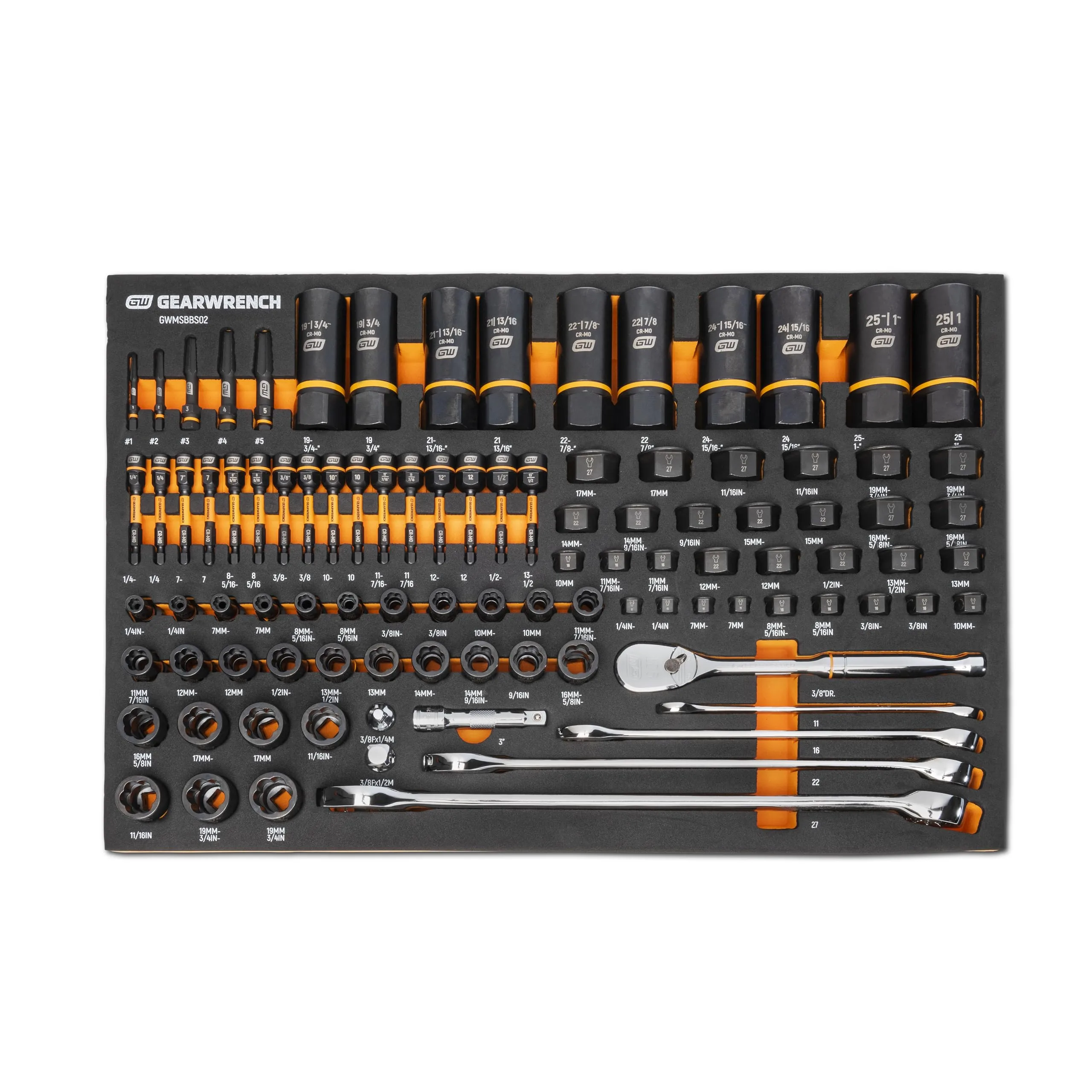 GEARWRENCH Modular Drivers One Size Bolt Biter Extraction