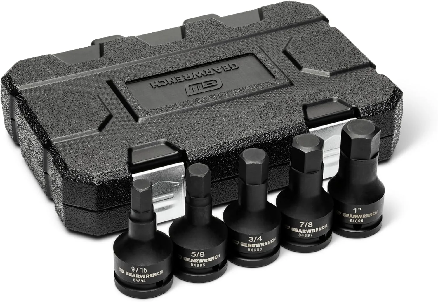 GEARWRENCH Impact Hex Bit Socket Set - 3/4in Drive | 5 Piece | SAE | 84899-06