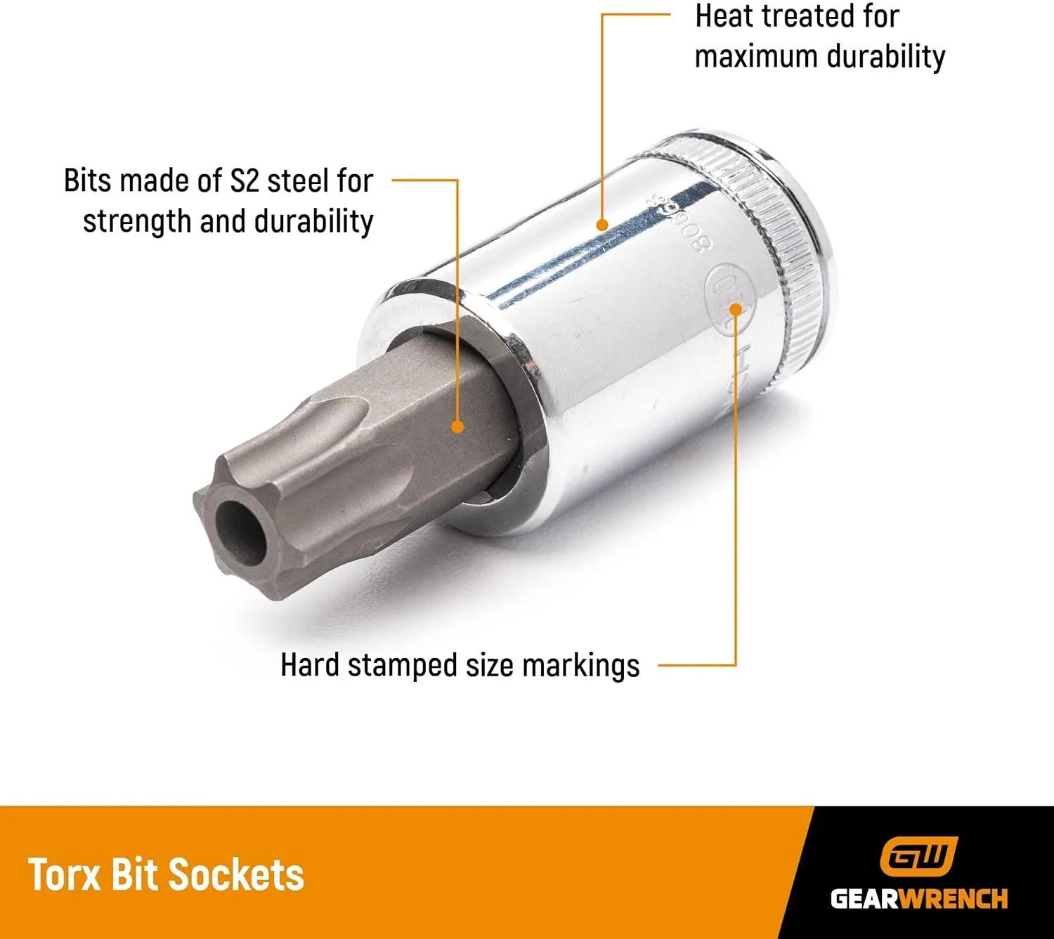 GEARWRENCH 3/8" Drive Torx Bit Socket, T30 - 80538