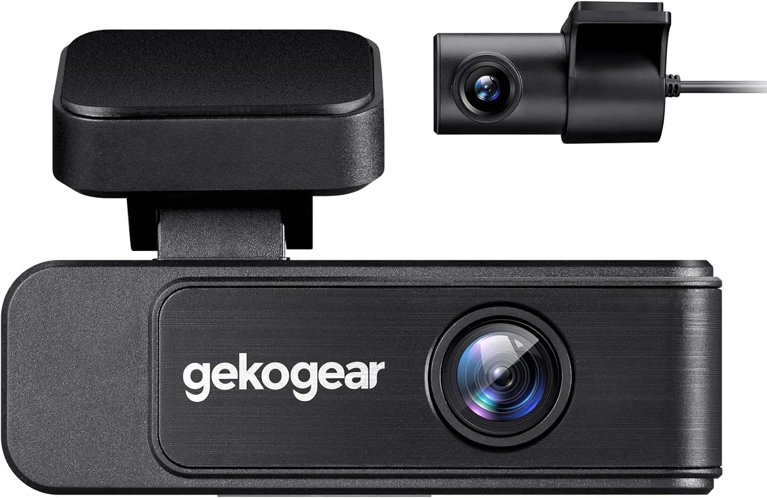 GekoGear Orbit 410 Dual Channel 4K Front and 1080P Rear Dash Cam