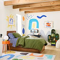 Wooden Sofa Cum Bed with Pull-Out Trundle – Compact Space Saving Design Wooden Sofa Cum Bed with Pull-Out Trundle – Compact Space Saving Design