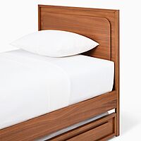 Wooden Sofa Cum Bed with Pull-Out Trundle – Compact Space Saving Design Wooden Sofa Cum Bed with Pull-Out Trundle – Compact Space Saving Design