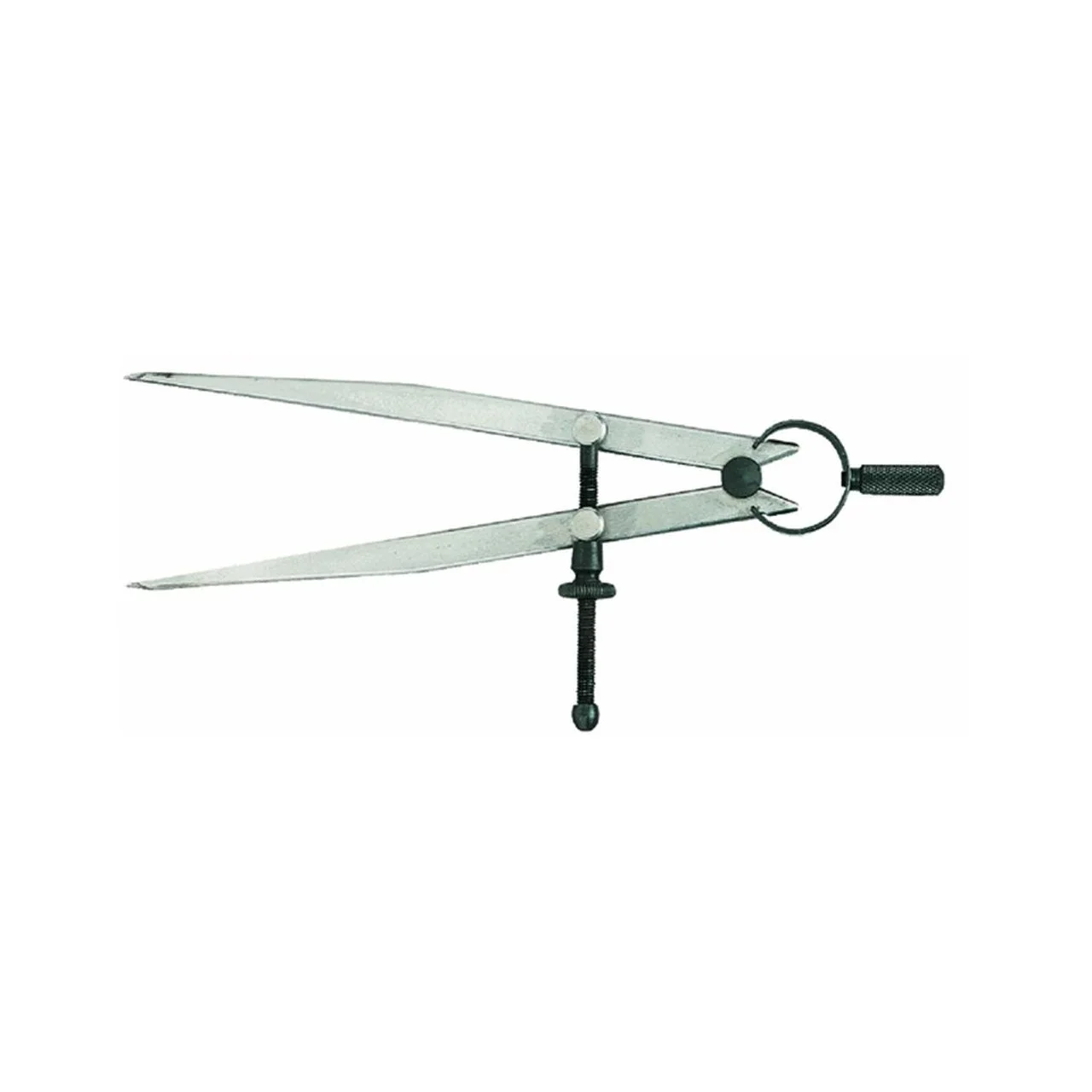 General Tools 450-6 Flat Leg Divider, 6-Inches, Steel 6" Flat Leg Divider