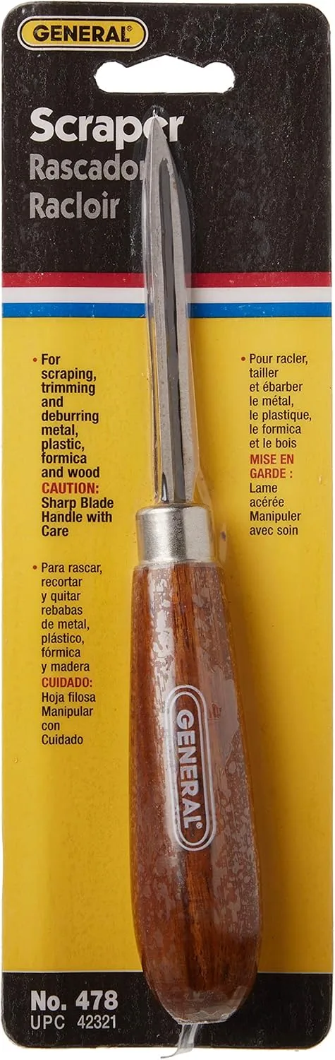 General Tools 478 Triangular Scraper