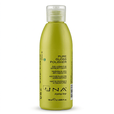 UNA Pure Gloss Polisher for shine, smoothness, and frizz control UNA Pure Gloss Polisher for shine, smoothness, and frizz control