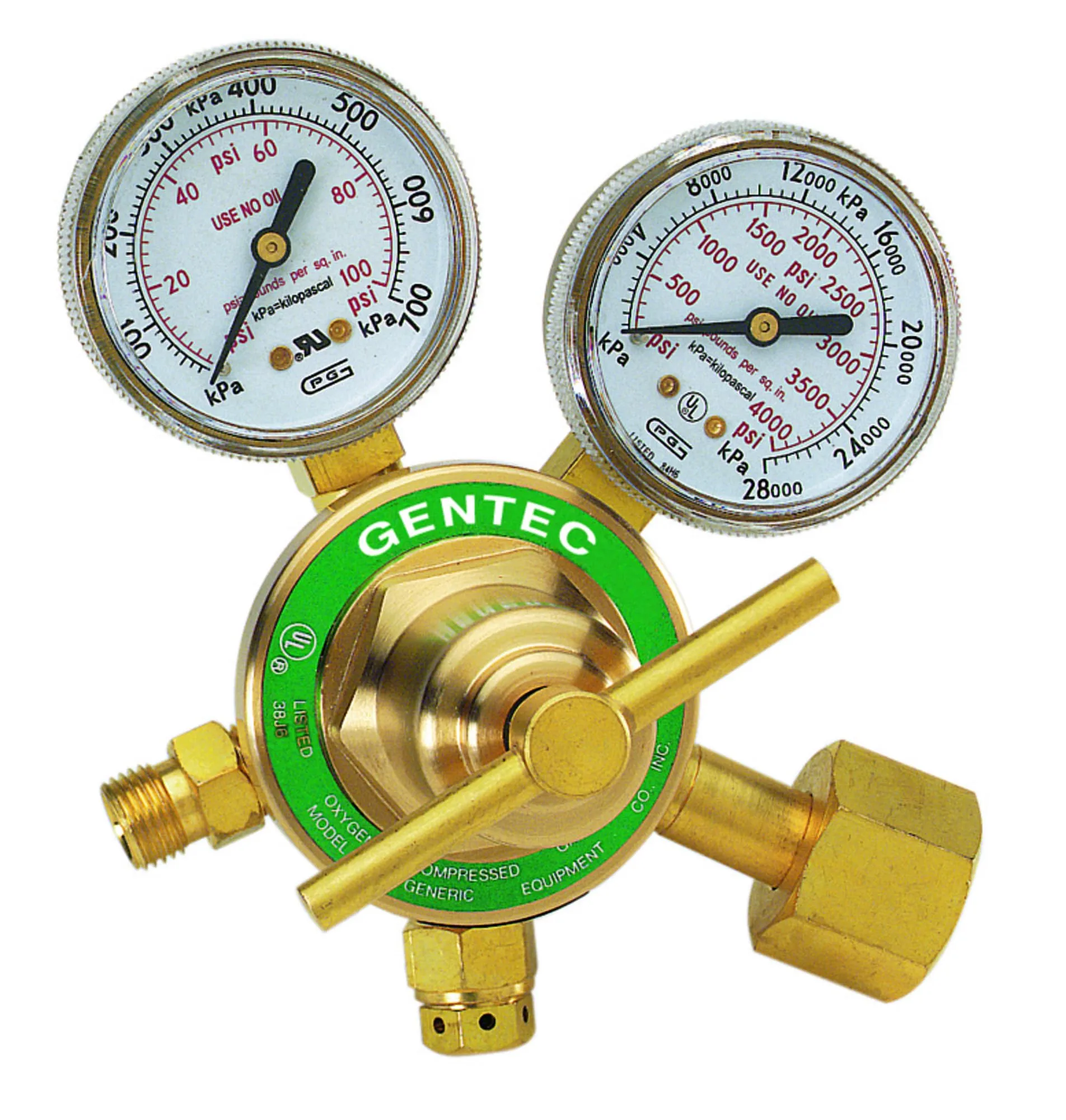 GENTEC, 152X-80, GW 33-152X-80 MED DUTYOXYGEN CGA540