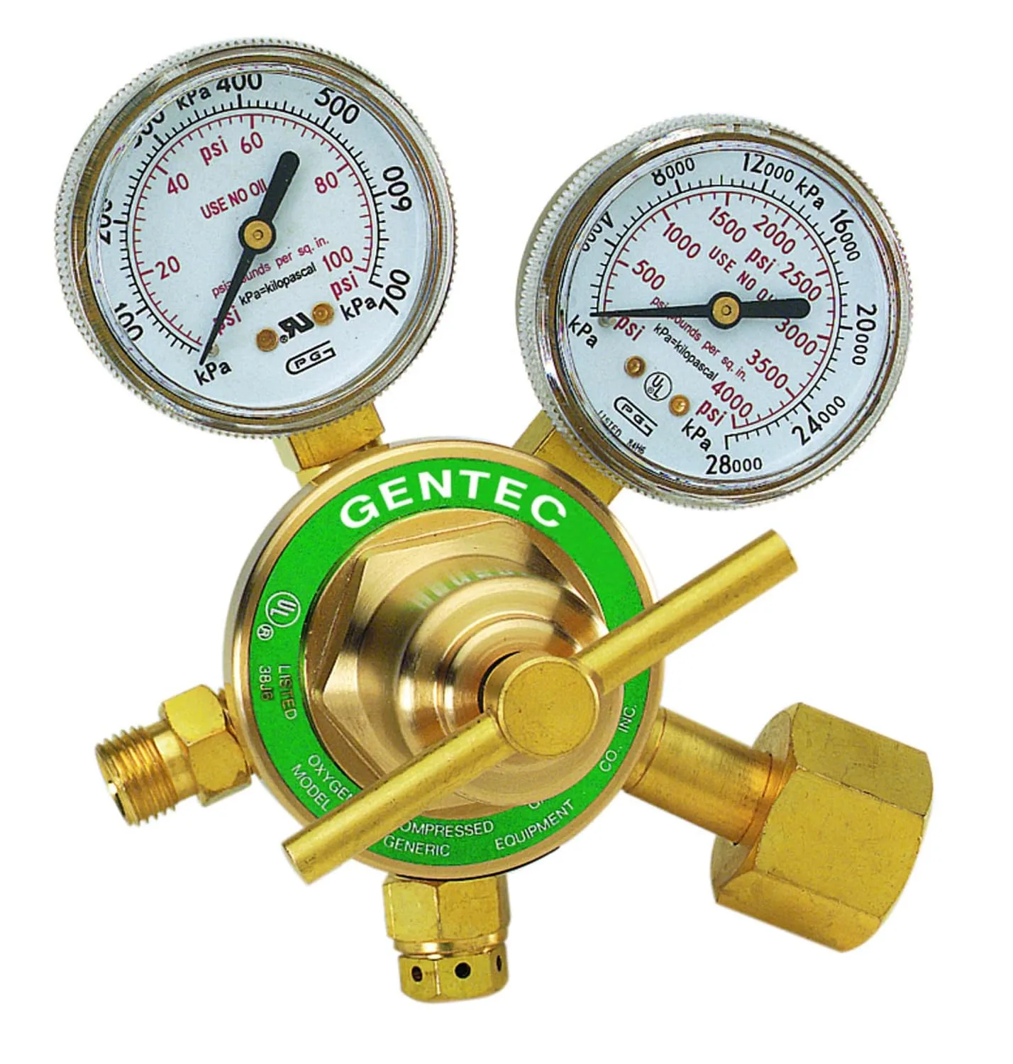 GENTEC, 152X-80, GW 33-152X-80 MED DUTYOXYGEN CGA540
