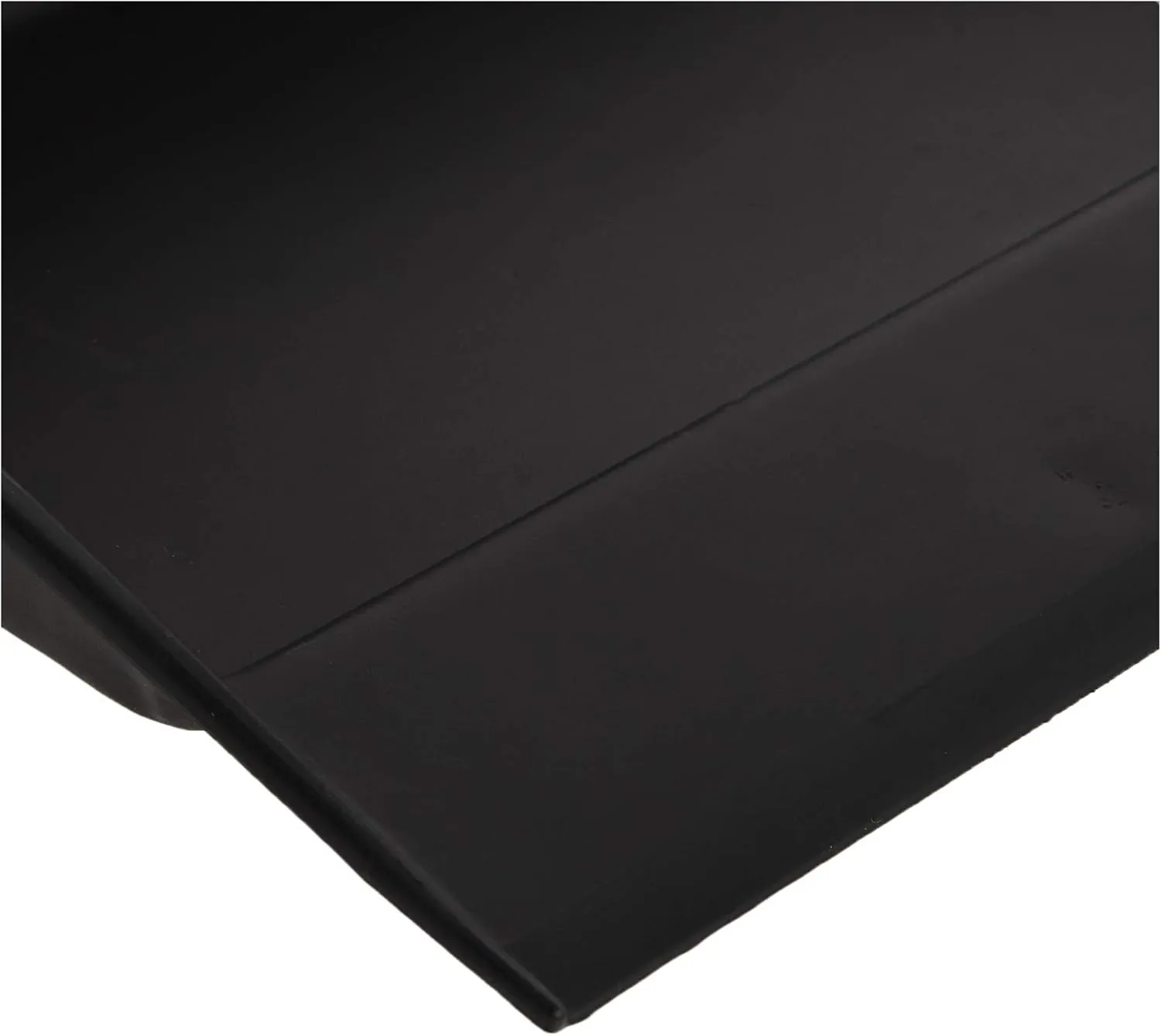 Genuine Joe 12" Heavy-Duty Plastic Dust Pan – Durable Black Design for Home & Commercial Cleaning