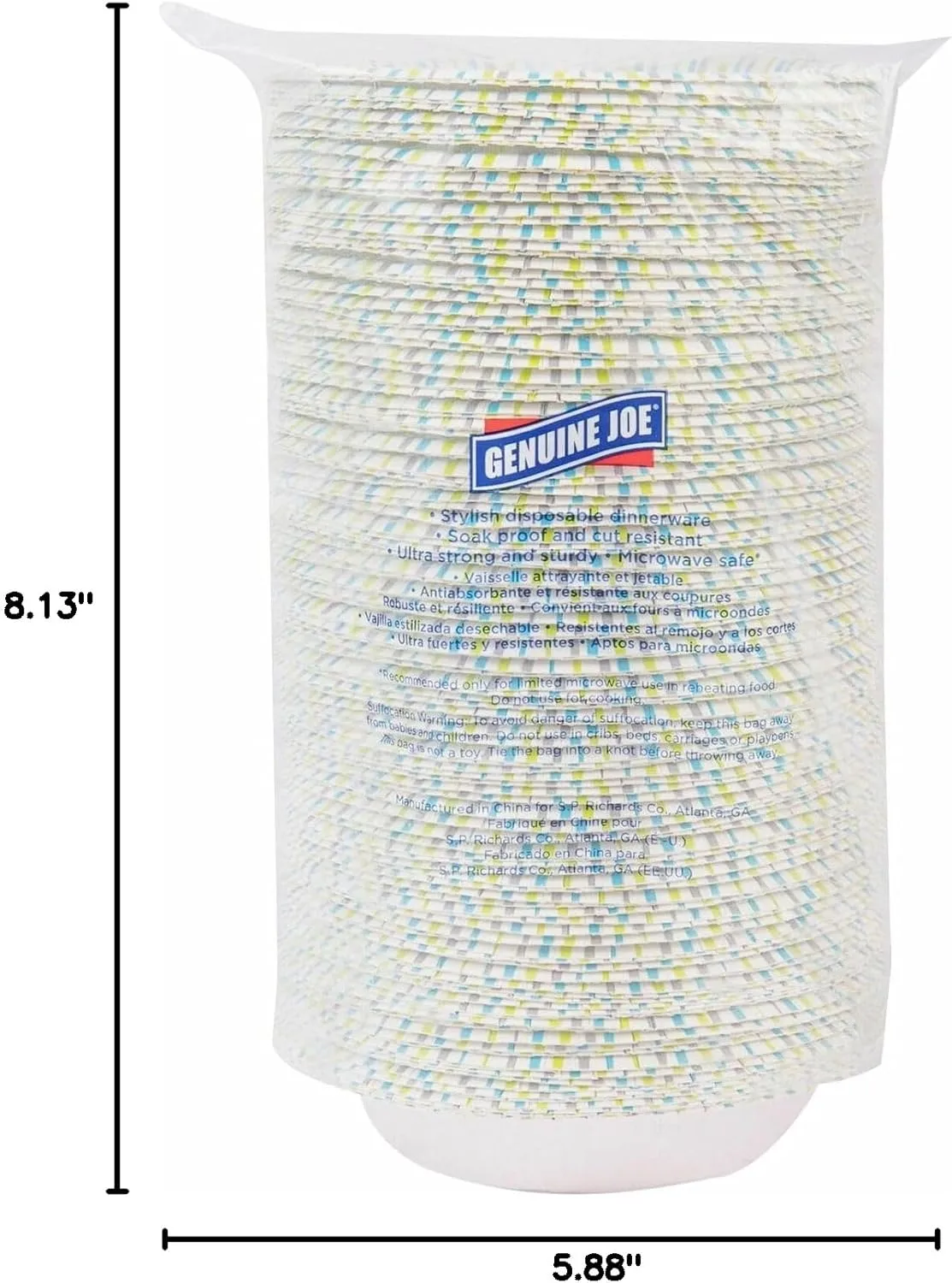 Genuine Joe 12 oz. Paper Bowls (Pack of 125)