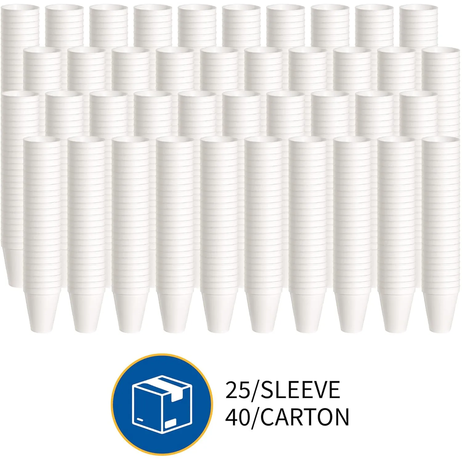 Genuine Joe Hot/Cold 12oz Foam Cups (Pack of 1000)