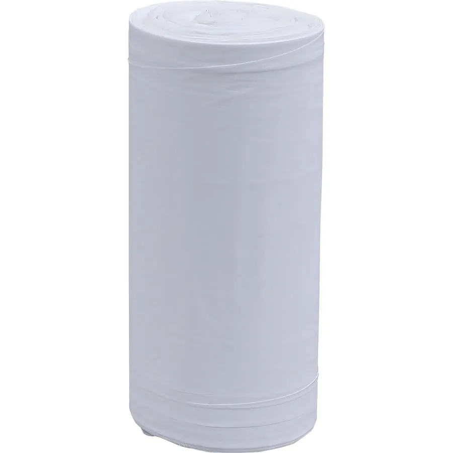 Genuine Joe GJO02312 Heavy Duty Low-Density Kitchen Trash Bag, 13 Gallon Capacity, 31" Width x 24" Height x 0.85 mil Thickness, White (Box of 150)