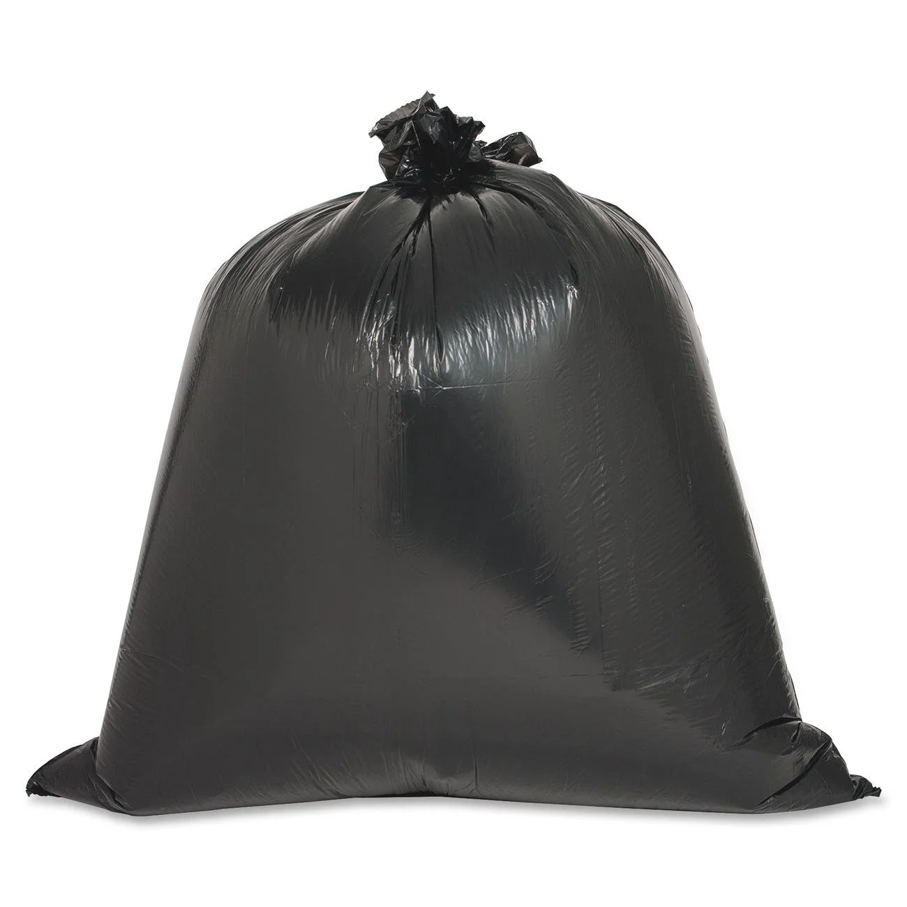 Genuine Joe 2-Ply Puncture-Resistant 16 Gal Trash Liners, 31 x 24, 0.60 mil (100)