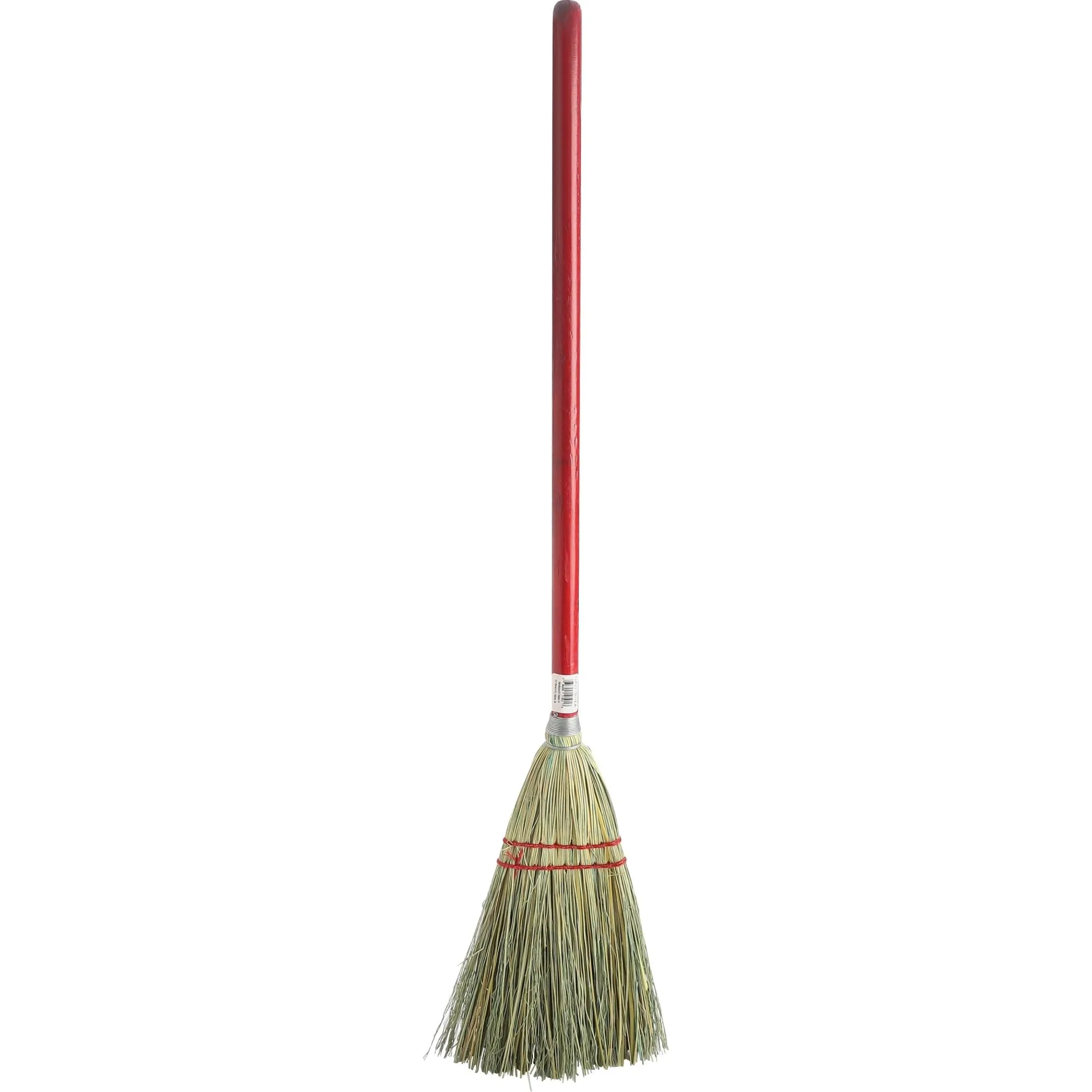 Genuine Joe Lobby Broom - 24in Wood Handle - Natural - 1 Each