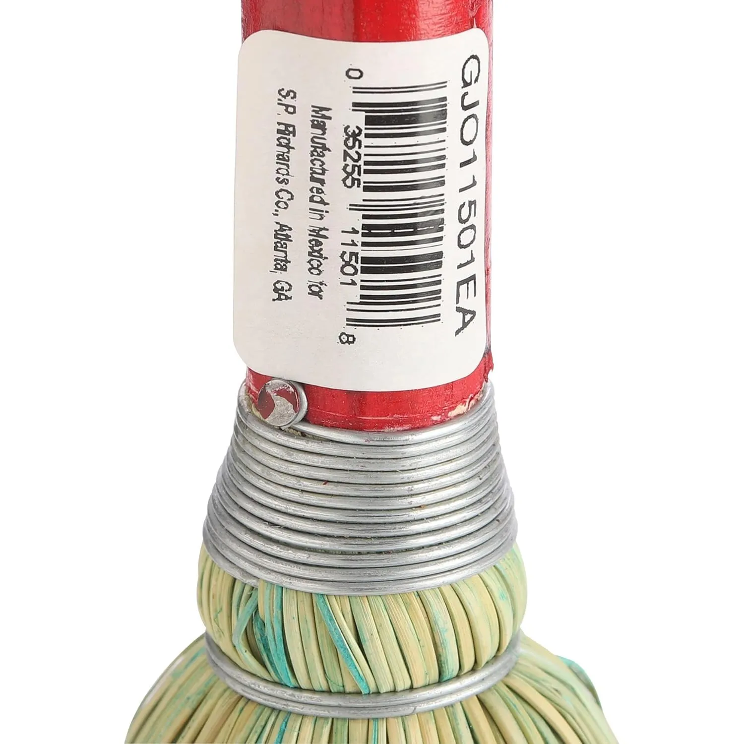 Genuine Joe Lobby Broom - 24in Wood Handle - Natural - 1 Each