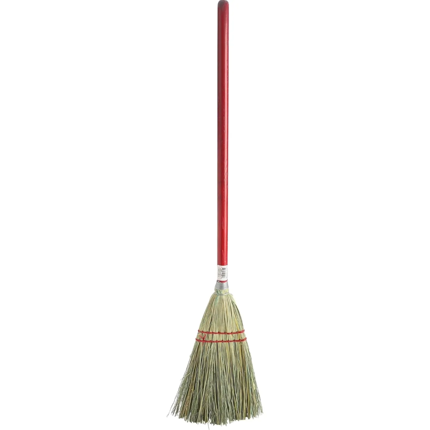Genuine Joe Lobby Broom - 24in Wood Handle - Natural - 1 Each