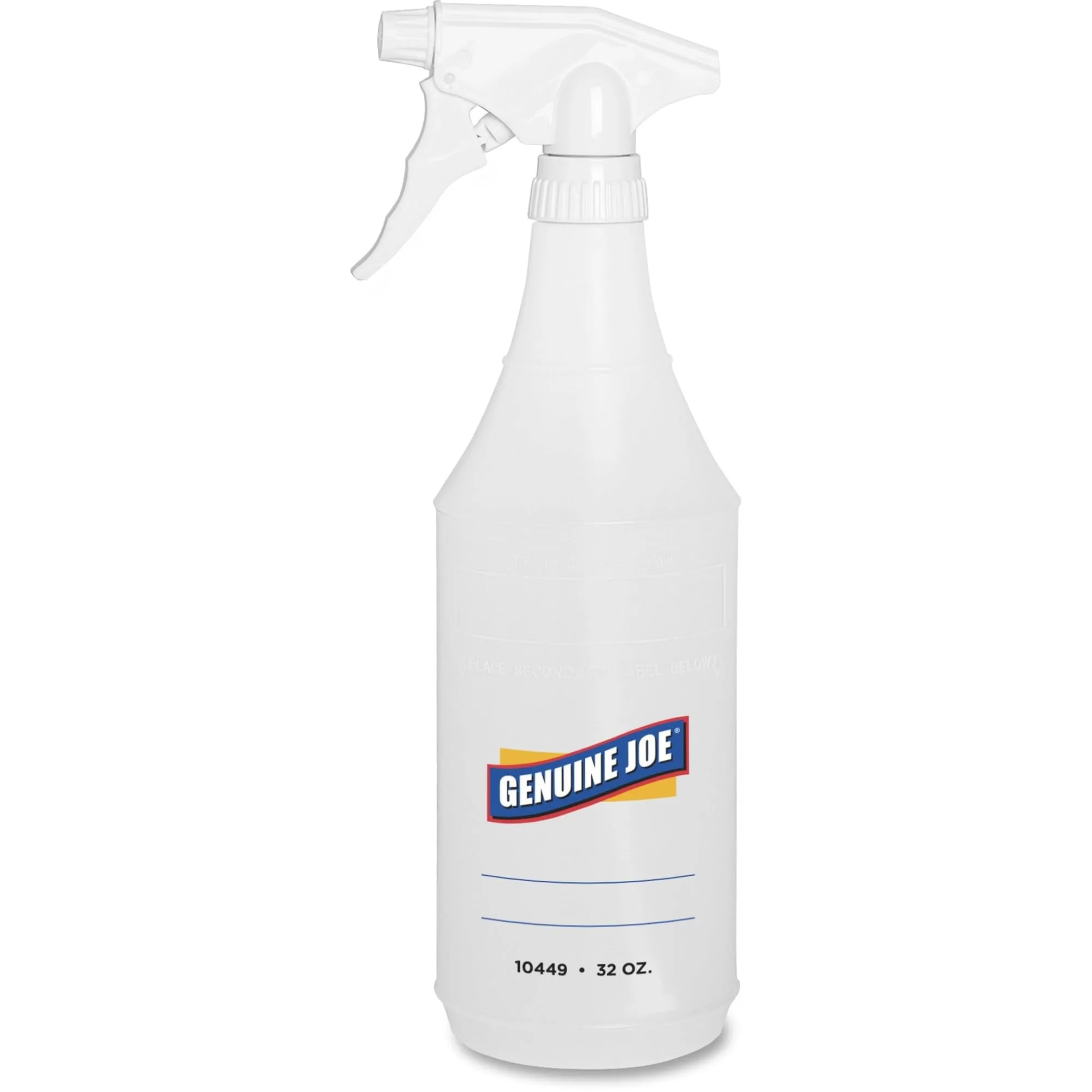 Genuine Joe GJO10449 Plastic Spray Bottle, 32oz (Pack of 2)