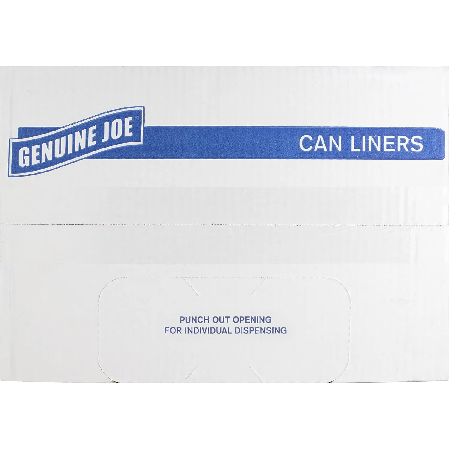 Genuine Joe GJO01535 Heavy Duty Low-Density Puncture Resistant Can Liner, 60 gallon Capacity