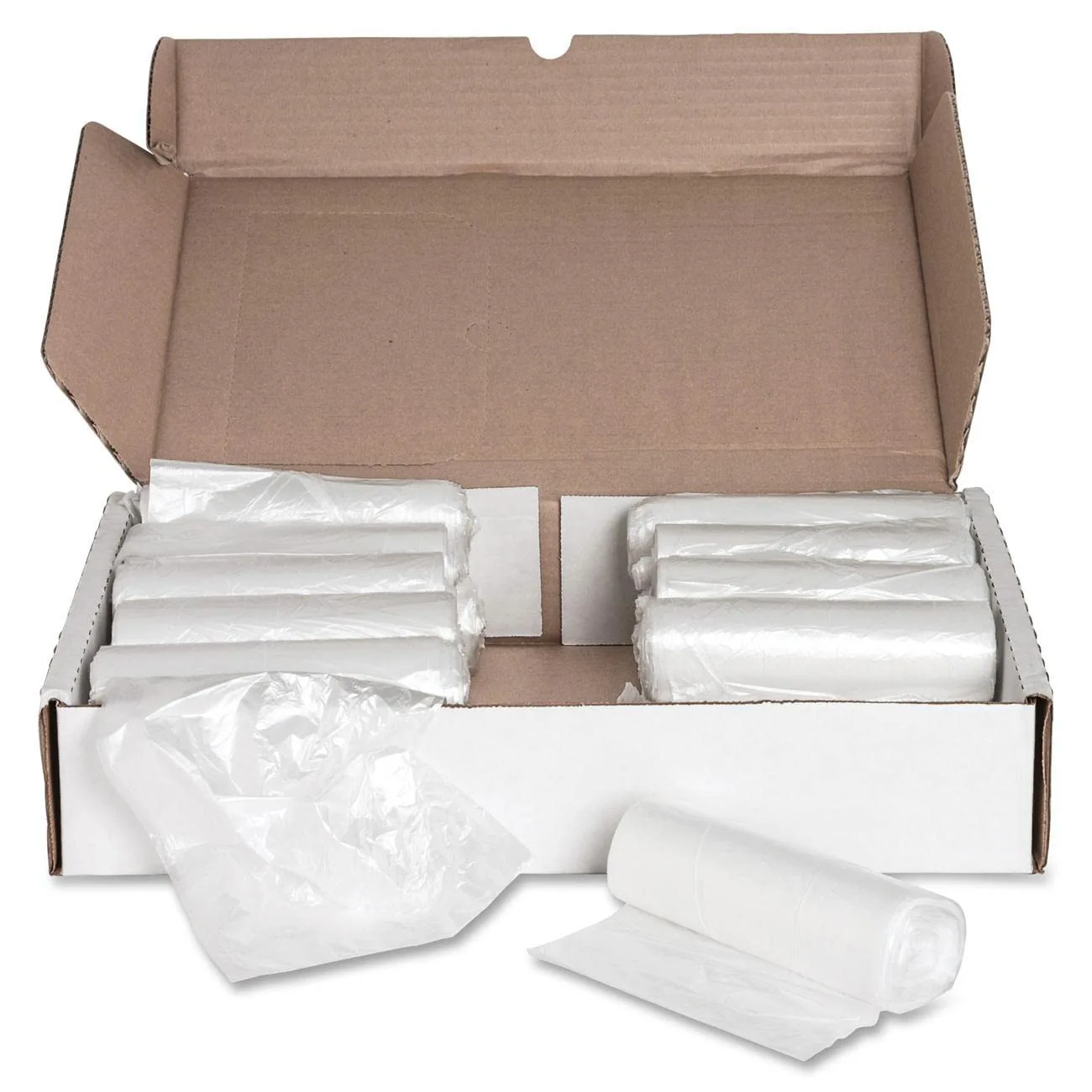 GENUINE JOE High-Density Can Liners Coreless Rolls