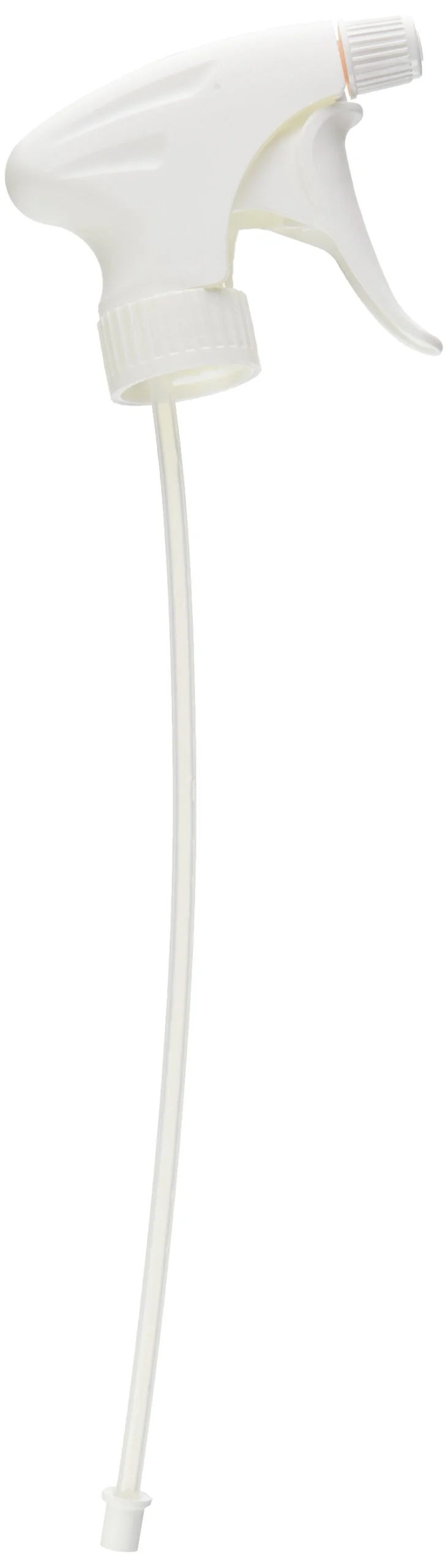 Genuine Joe Contour Non-leaking Trigger Sprayer, 9.7" Length, White Handle, Fits 32oz Bottles (Pack of 24)