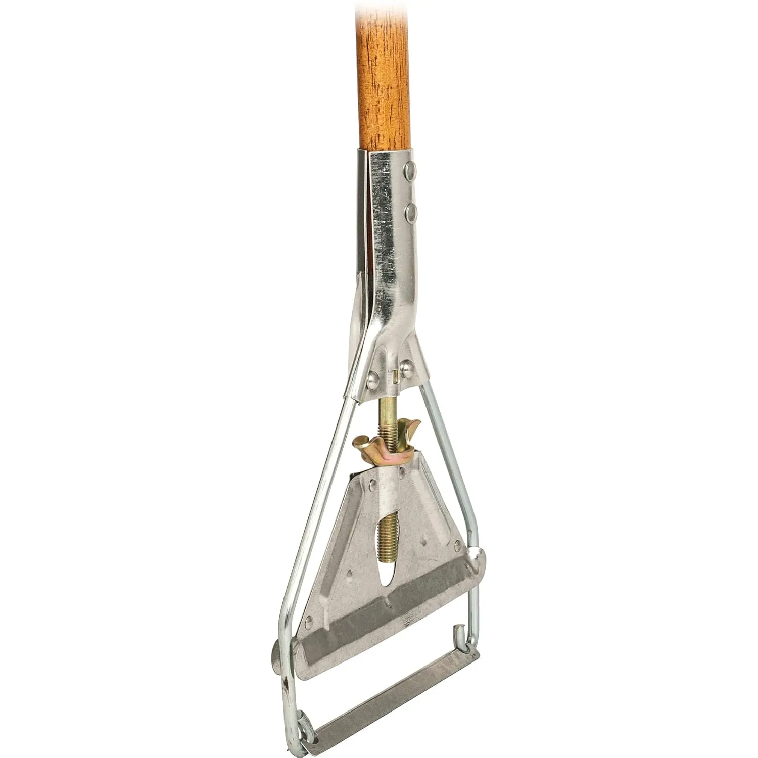 Genuine Joe GJO54201 Cotton Wet Mop with 60in Wood Handle