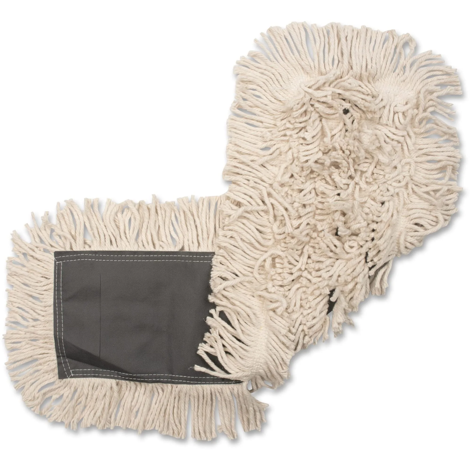 Genuine Joe Disposable Dust Mop Refill - 5inx 36in - Disposable, 4-ply, Looped Ends, Quick Drying, Fray Resistant, Durable