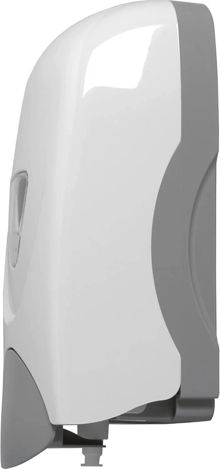 Genuine Joe Foam Soap Dispenser 1 Count (Pack of 1) White/Gray