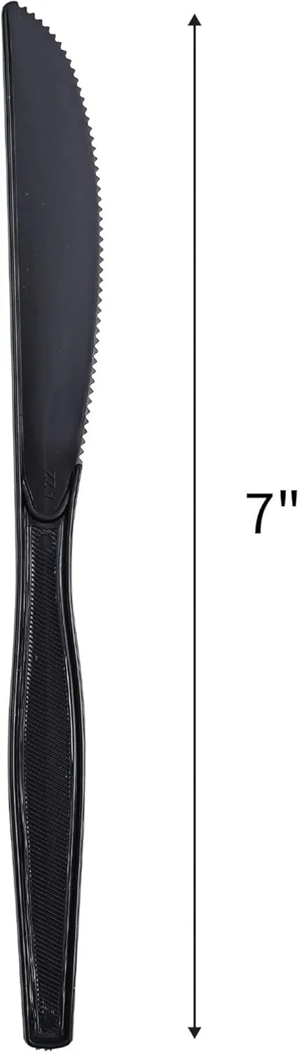 Genuine Joe Heavyweight Knife — Black, 6.3 in — 1000/Carton