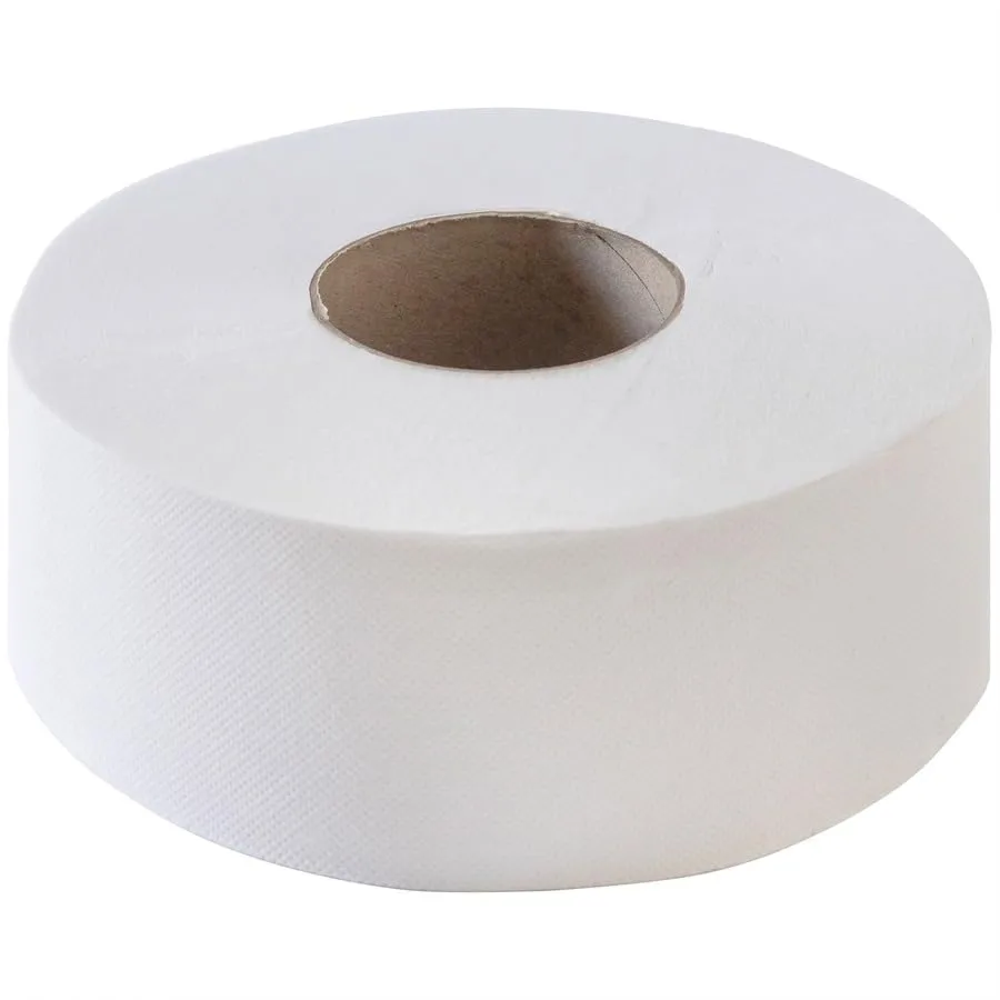 GENUINE JOE Jumbo Roll Bath Tissue, 2-Ply