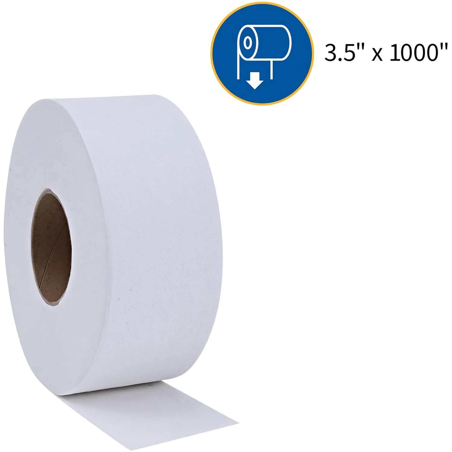 GENUINE JOE Jumbo Roll Bath Tissue, 2-Ply