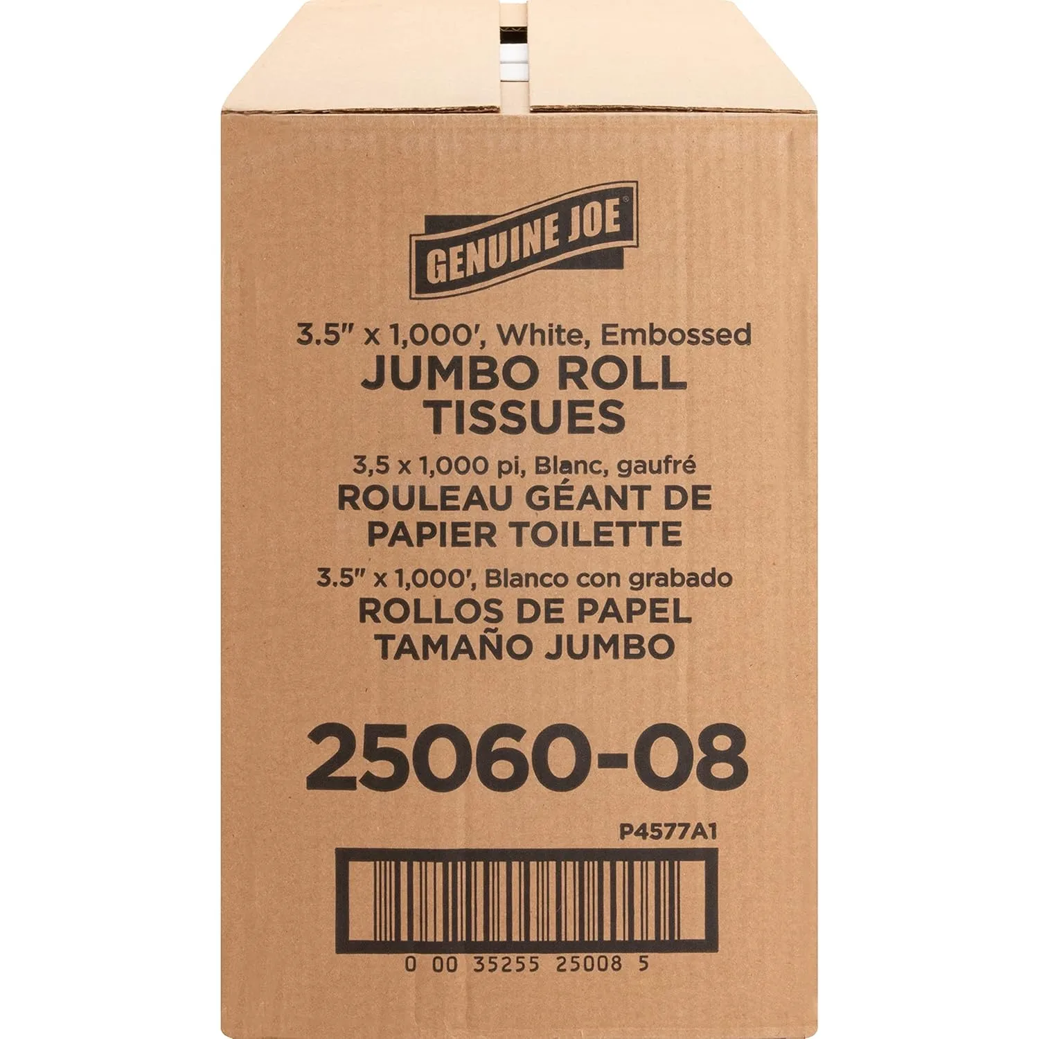 GENUINE JOE Jumbo Roll Bath Tissue, 2-Ply
