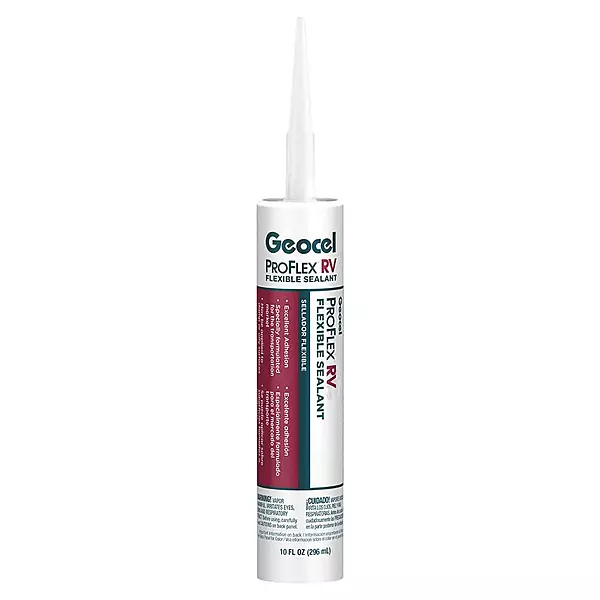 Geocel GC28928 Pro Flex RV Flexible Sealant - 10 oz., Clear